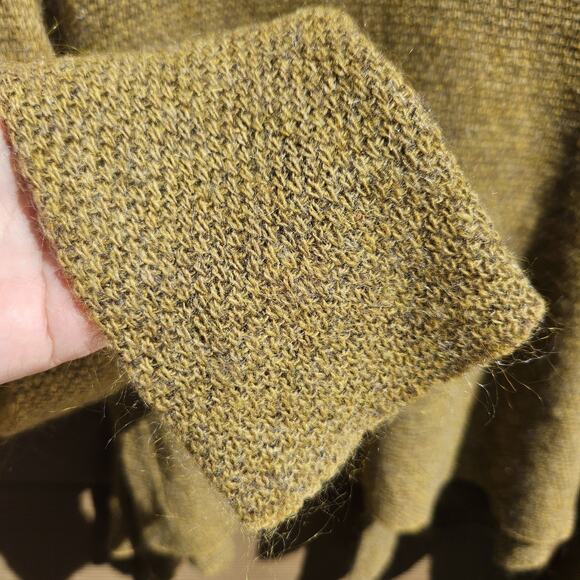 Eileen Fisher Mohair Cashmere Web Cardigan Womens Small Wool Cashmere Mohair AA2 - Picture 6 of 8